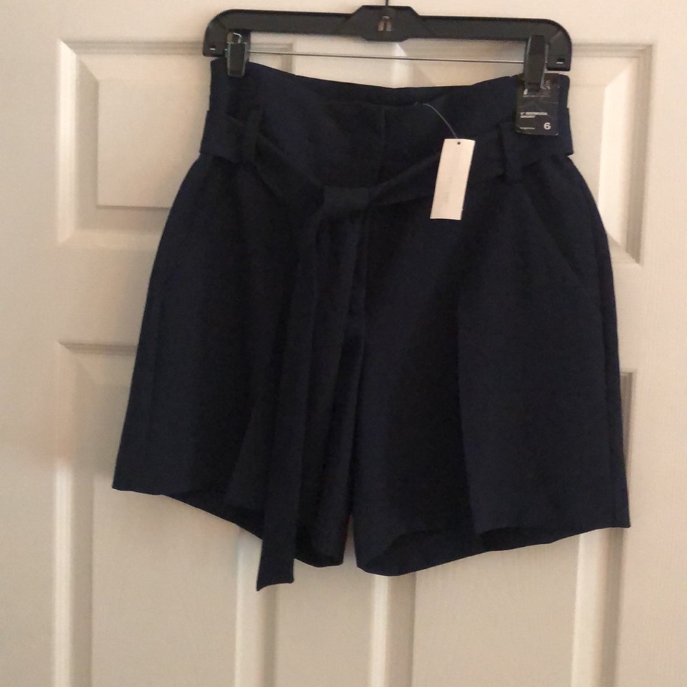 Navy Blue 6” Bermuda shorts